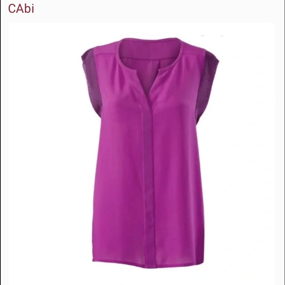 CAbi Campo top. Size XL